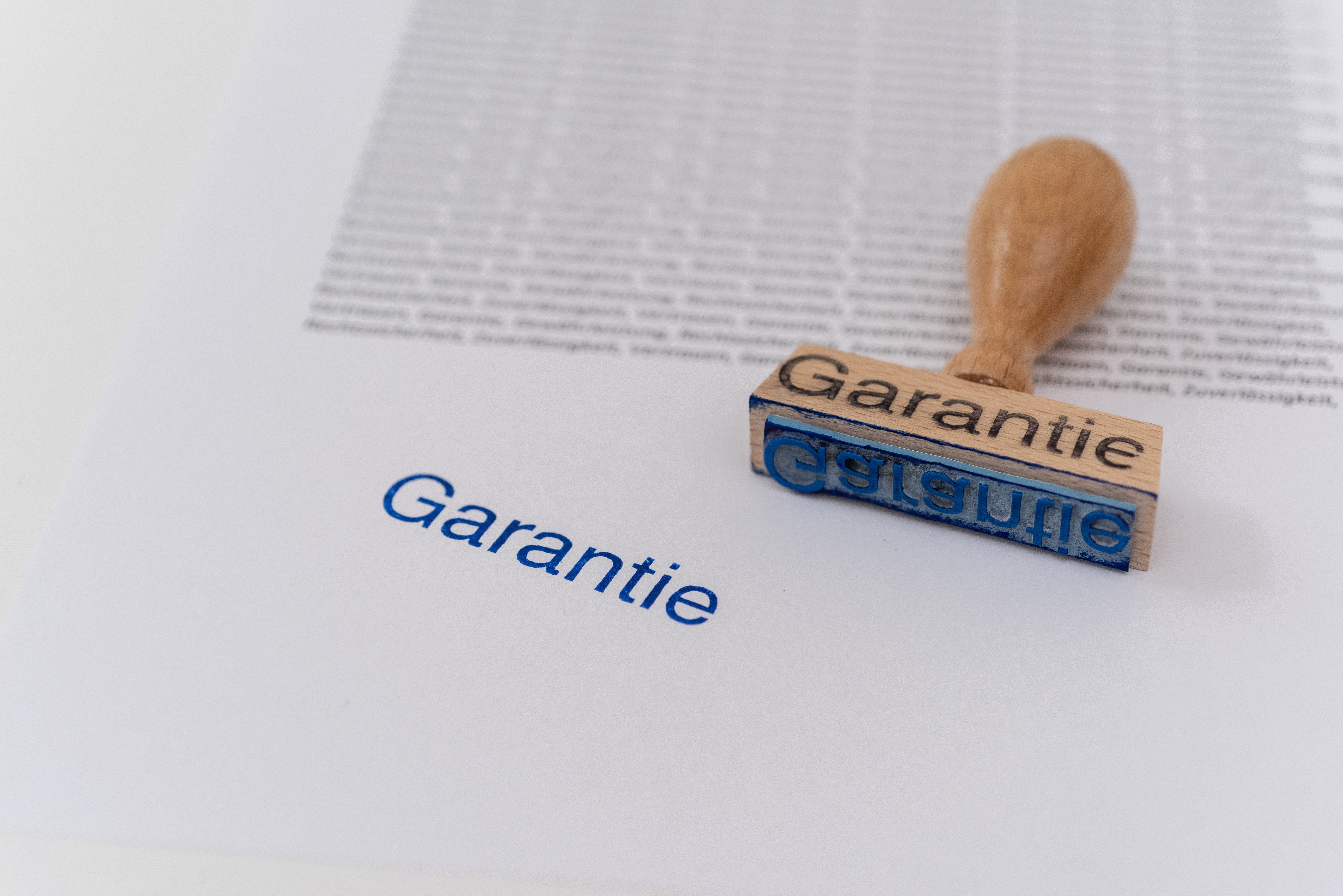 Garantie-Stempel