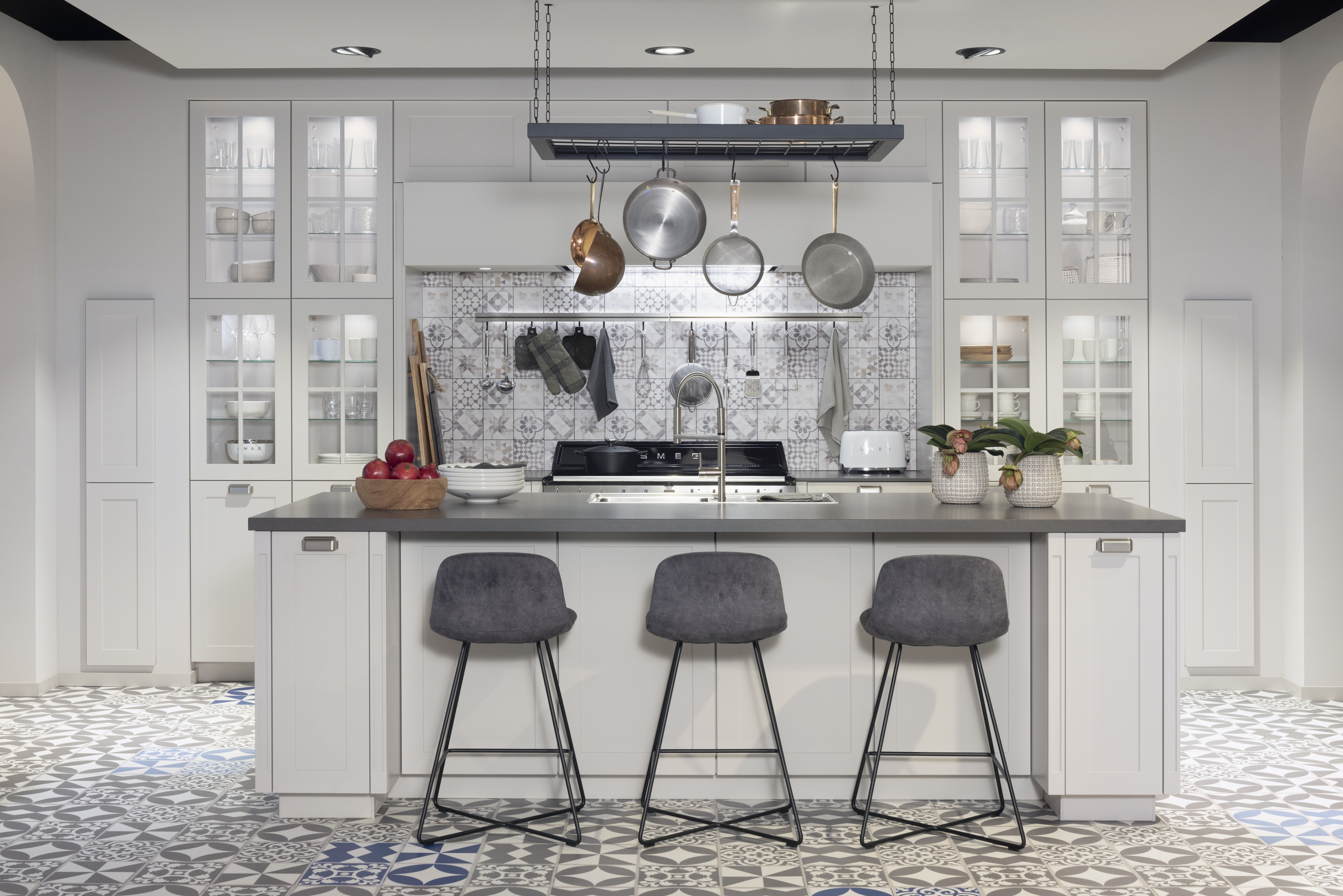 Landhaus-Küche Nordic Sand