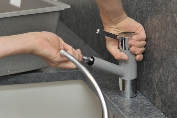 Herausziehbare Spülbrause